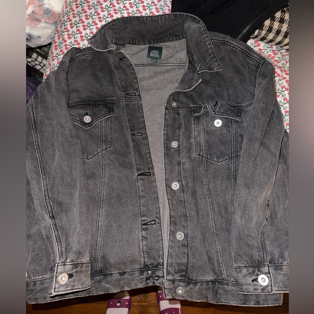 Wild Fable Black Jean Jacket